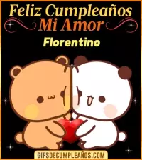 GIF Feliz Cumpleaños mi Amor Florentino